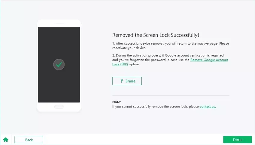 AiFone Android Déverrouilleur d'Écran
